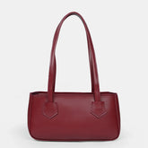 Classic Maroon Shoulder Bag