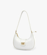Arc White Hand Bag
