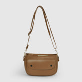 Barrel Brown Shoulder Bag