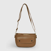 Barrel Brown Shoulder Bag