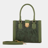 Empress Croc Texture Green Bag