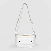 Barrel White Shoulder Bag