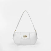 Elara White Shoulder Bag