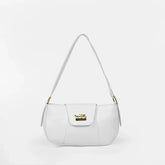 Elara White Shoulder Bag