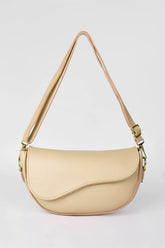 Vesper Beige Shoulder Bag