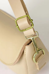 Vesper Beige Shoulder Bag