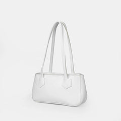 Classic White Shoulder Bag