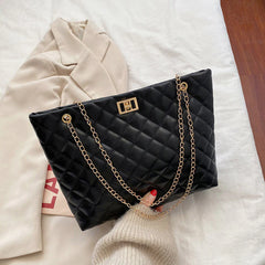 Liza large shoulder bag Black