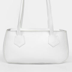 Classic White Shoulder Bag