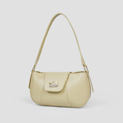 Elara Beige Shoulder Bag
