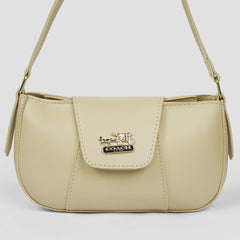 Elara Beige Shoulder Bag