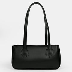 Classic Black Shoulder Bag