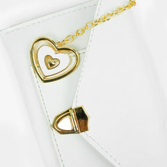 Luxe White Wallet
