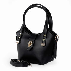 Glow Black Shoulder Bag