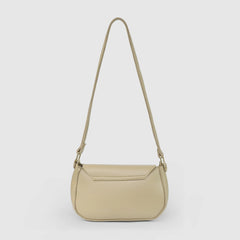 Veiled Beige Shoulder Bag
