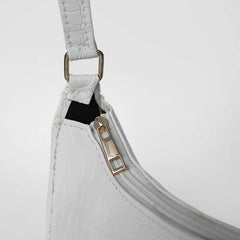Raven White Hand Bag