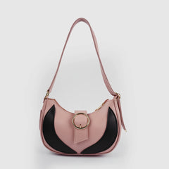 Luna Arc Pink Shoulder Bag