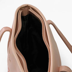 Premium Cow Texture Pink Tote Bag