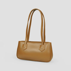 Classic Brown Shoulder Bag