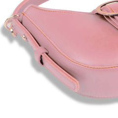 Petite Arc Pink Shoulder Bag