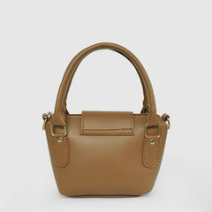 Pearl Brown Shoulder Bag