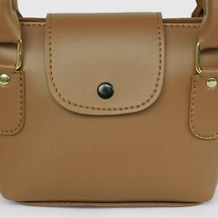 Pearl Brown Shoulder Bag