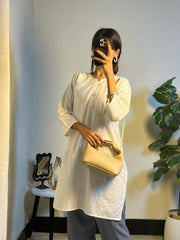 Lyra Brown Shoulder Bag with Gold Chain