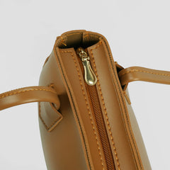Classic Brown Shoulder Bag