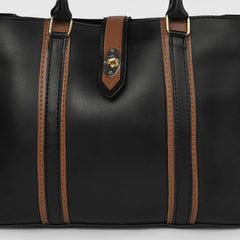 Regal Large Black tote Bag