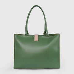 Regal Large Green tote Bag